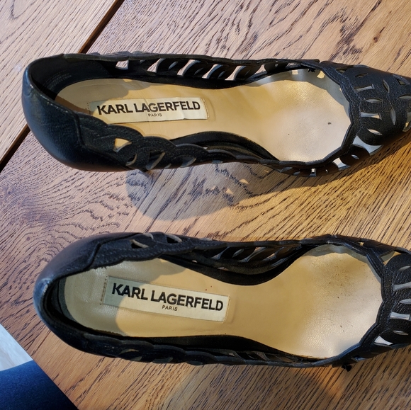 Karl Lagerfeld Pumps 7 1/5 - Picture 3 of 5